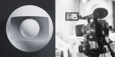 Logo da Globo e gravações - Foto Reprodução Internet