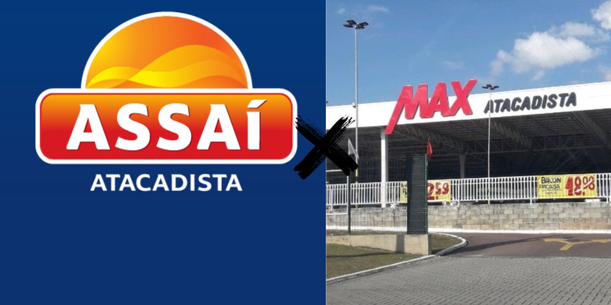 Logo do Assaí Atacadista e do Max Atacadista - Foto Reprodução Internet