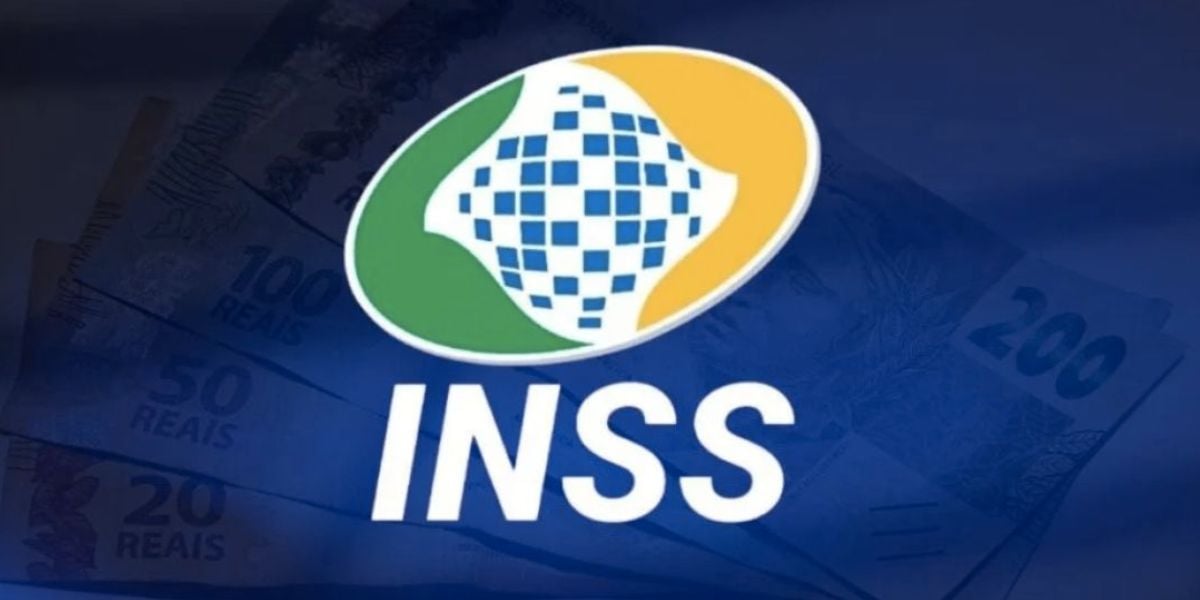 Logo do INSS e dinheiro (Foto: Reprodução / Internet)