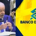 Lula e logo do Banco do Brasil - Foto Reprodução Internet