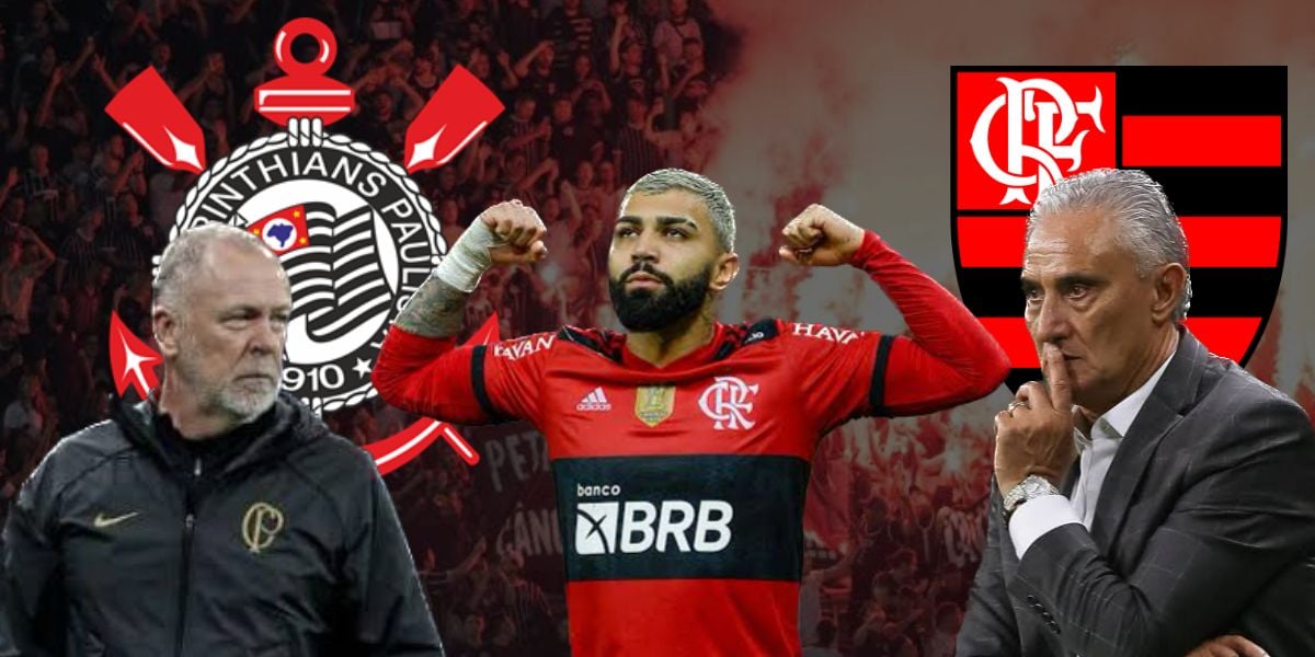 2 gigantes se digladiam por Gabigol e jogador decide onde jogará - (Montagem Tv Foco)