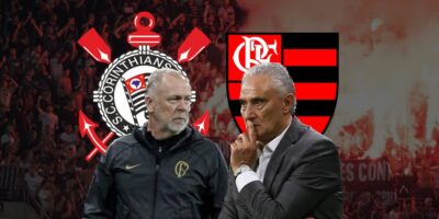 Mano Menezes e Tite (Foto - Montagem TV Foco).