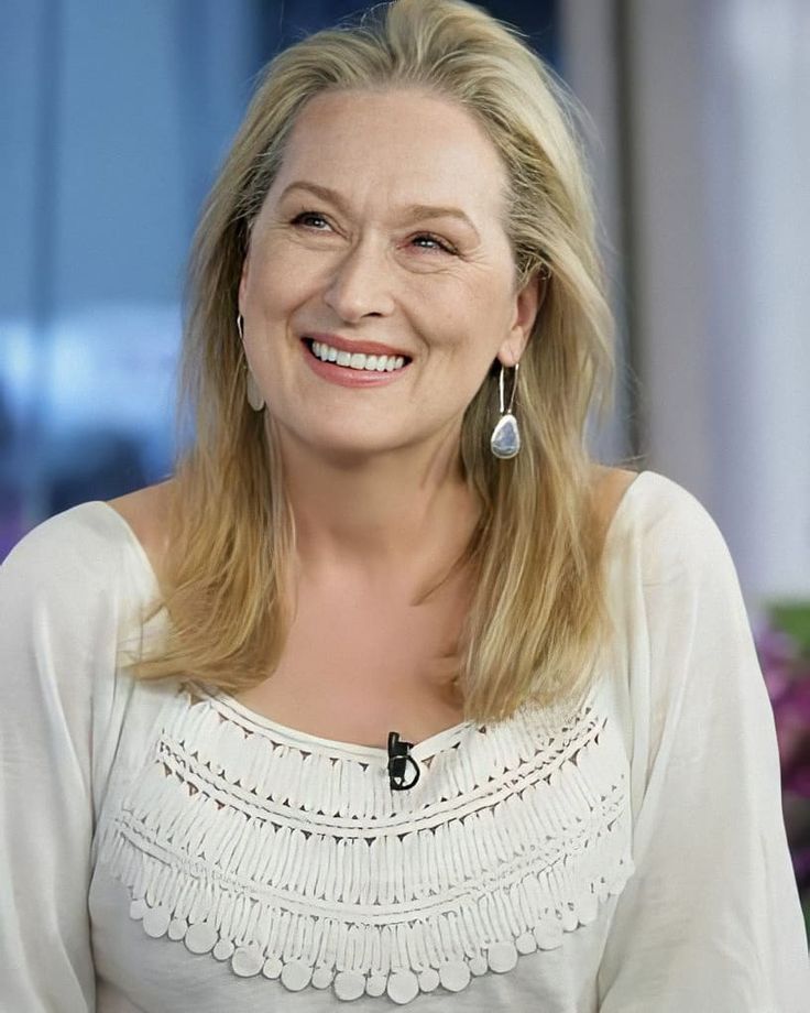 Meryl Streep cabelo long bob - (Reprodução Internet)