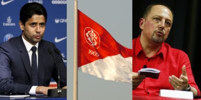 Imagem do post R$ 1 bilhão, bomba com o dono do PSG e comunicado de Barcellos: 3 reviravoltas do Internacional virando SAF