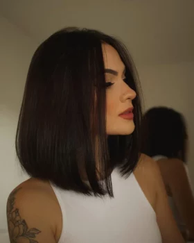 O corte long bob é um dos mais versáteis de todos - Foto Internet