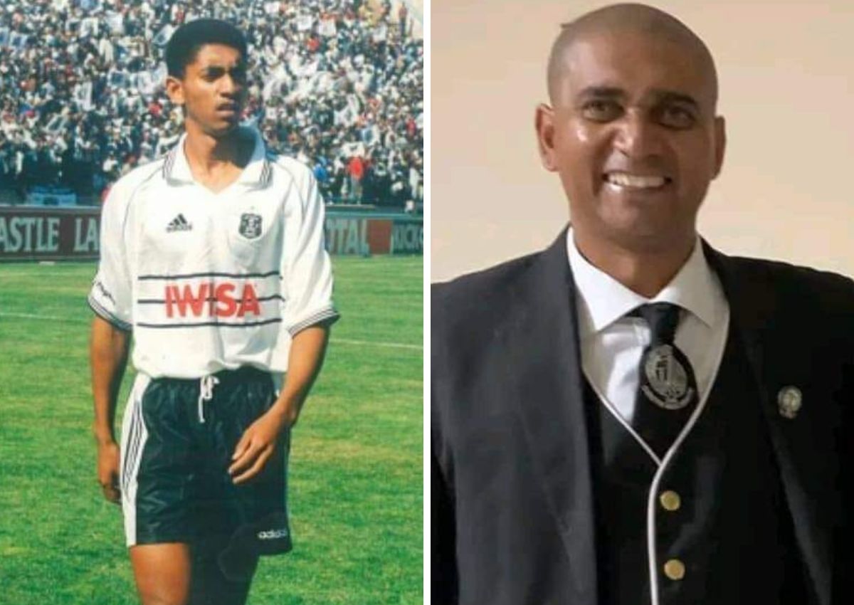 Papi Khomane, ex-jogador da seleção sul-africana, morreu em acidente de carro (Foto: Divulgação)