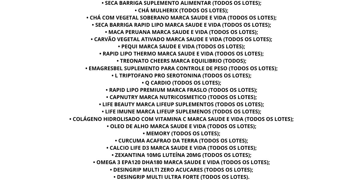 Produtos Verde Vida - (Reprodução Internet)