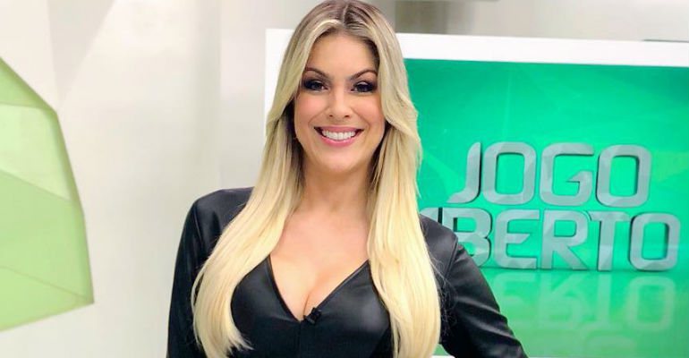 Renata Fan comanda o Jogo Aberto na Band - Foto Internet