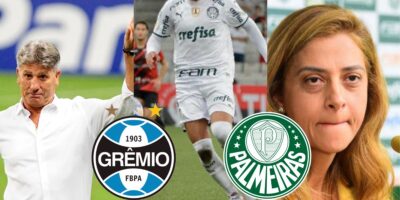 Renato Gaúcho, Grêmio, Leila Pereira e Palmeiras - (Reprodução Internet)