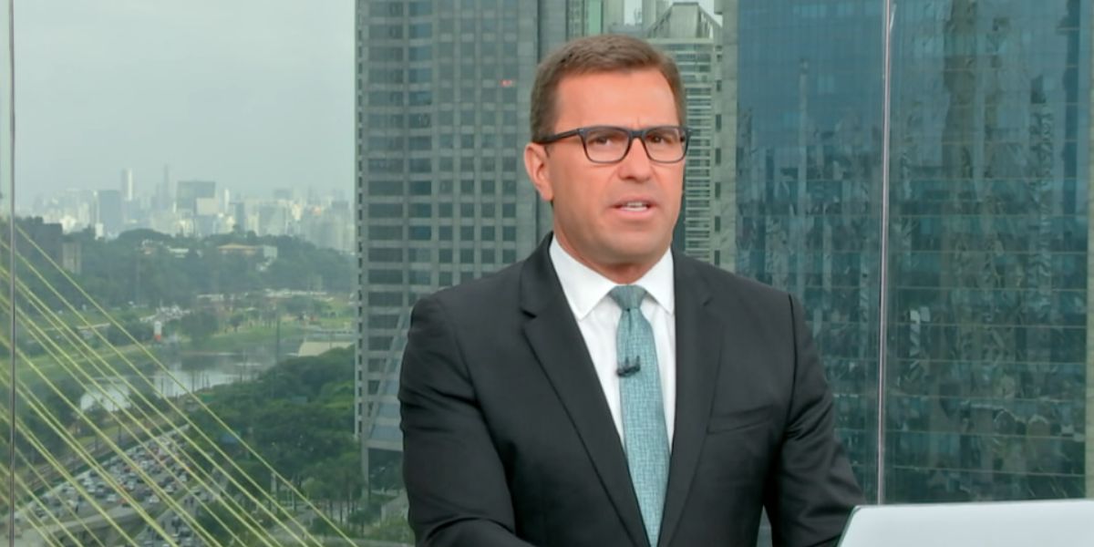 Rodrigo Bocardi no Bom Dia São Paulo (Foto: Reprodução / Globo)