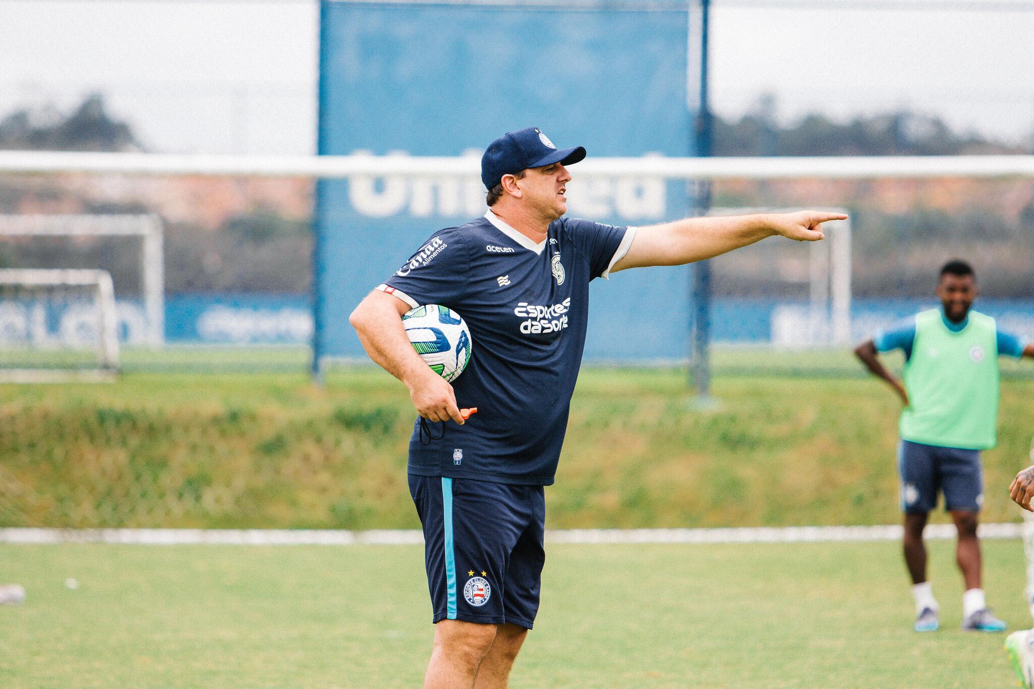 Rogério Ceni no comando do Bahia (Foto: Divulgação)