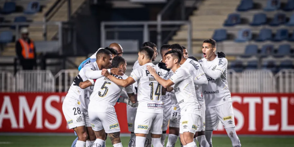 Time do Santos em campo - Foto: Internet