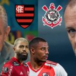 Tite, Flamengo, Mano Menezes, Corinthians, Gabigol e De La Cruz - (Reprodução Internet)