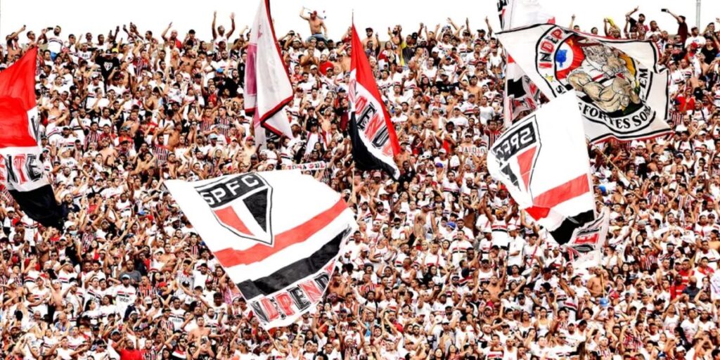 Torcida do São Paulo em festa - Foto Internet