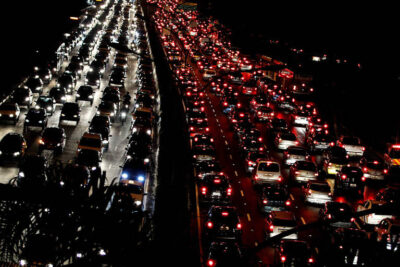 Trânsito de São Paulo - Foto Internet