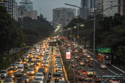 Trânsito de São Paulo - Foto Internet