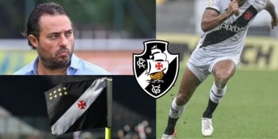 Vasco oficializa demissão relâmpago e sela debandada 3 com jogadores em 2023- (Montagem Tv Foco)