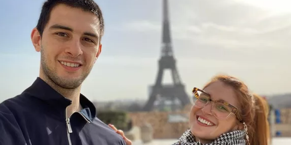 Vinícius Bonemer e sua namorada (Foto: Reprodução, Instagram)