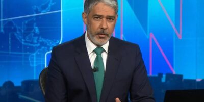 William Bonner no Jornal Nacional - Foto: Globo