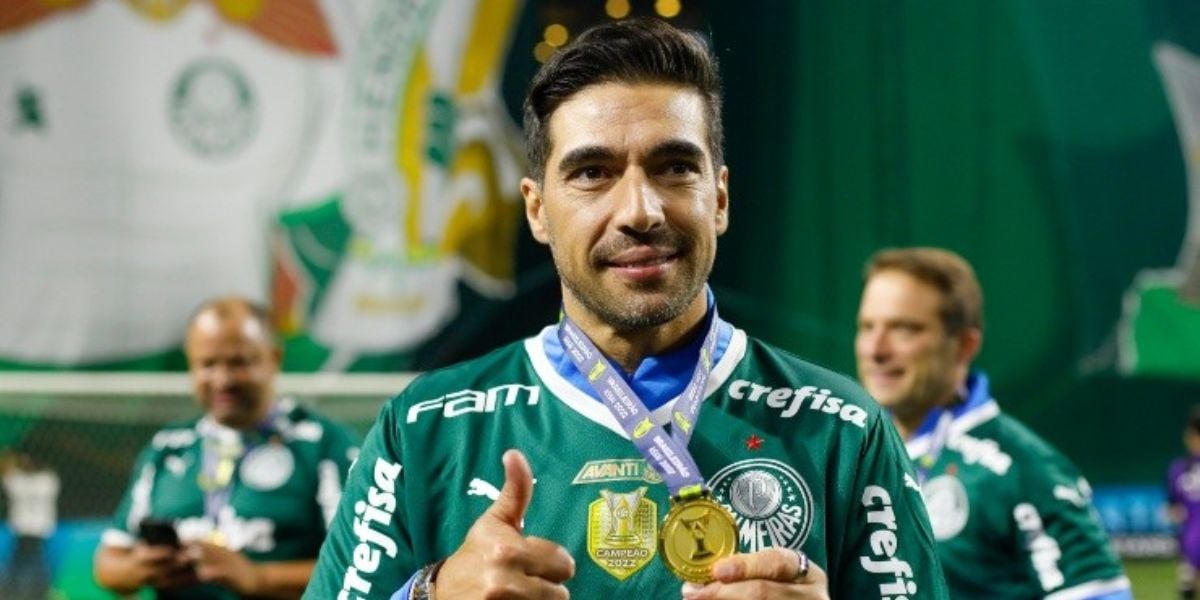 Abel Ferreira conquistou seu 9° título pelo Palmeiras (Reprodução: Internet)