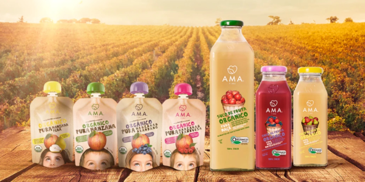 Anvisa emitiu proibição contra marca de alimentos infantis (Foto: Reprodução/Ama Time)