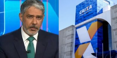 Bonner fez anúncio urgente no JN sobre liberação absurda da Caixa (Foto: Reprodução Internet)