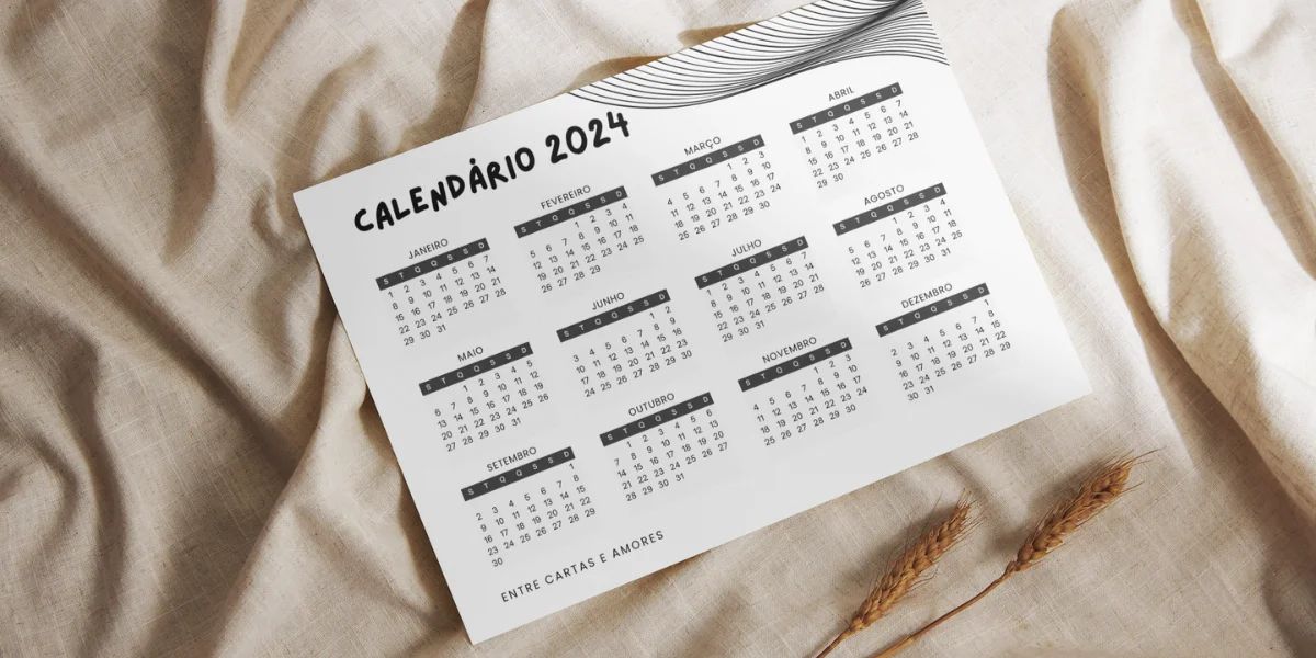 Calendário de 2024 já foi divulgado (Reprodução: Internet)