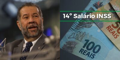 O anúncio de ministro de Lula do 14º salário do INSS - Foto: Montagem