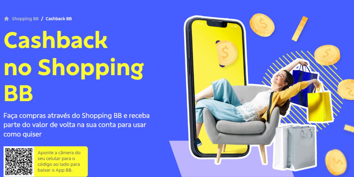 Cashback pode ser utilizado no Shopping do BB (Reprodução: Internet)