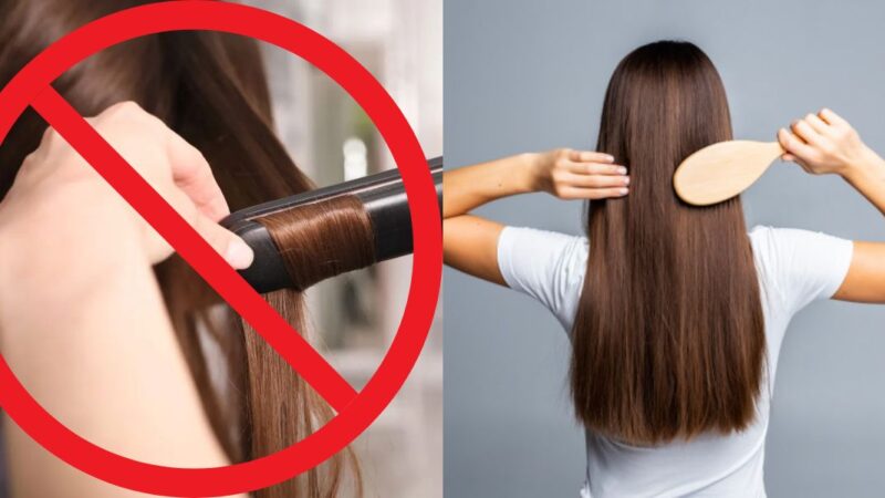 5 dicas para alisar o cabelo e dar adeus para a chapinha (Reprodução: Montagem TV Foco)