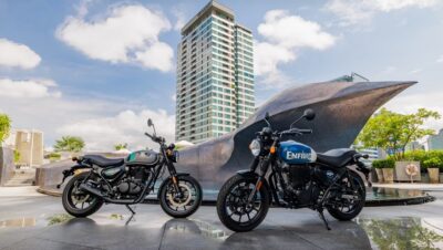 Com design mais jovem, Hunter 350 tem ciclística mais urbana e ágil do que a Meteor (Foto: Divulgação / Royal Enfield)