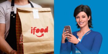 Entenda rivalidade entre iFood e Magazine Luiza (Foto: Montagem TV Foco)