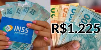 Pagamento de R$1.225 do INSS para milhares e cadastro em 3 passos (Reprodução: Montagem TV Foco)