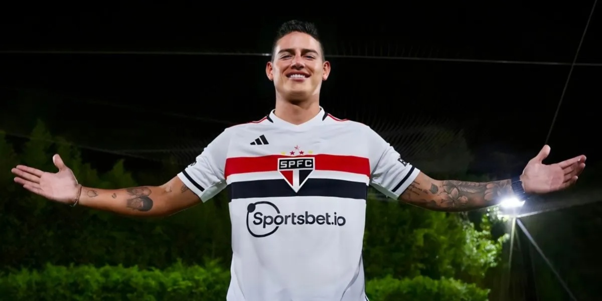 James Rodríguez é um dos craques do São Paulo (Foto: Reprodução/ Internet)