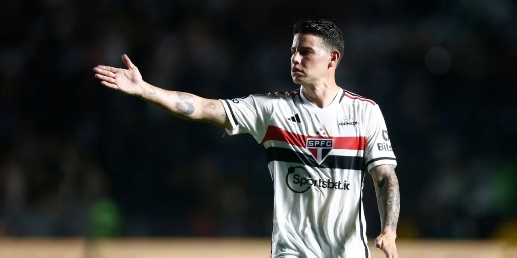 James Rodríguez pode sair do São Paulo (Foto: Reprodução/ Internet)