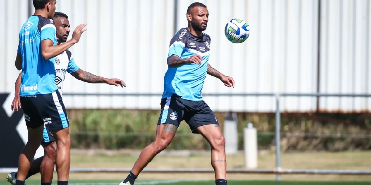 João Pedro Galvão é um dos jogadores do time (Foto: Lucas Uebel/Grêmio)