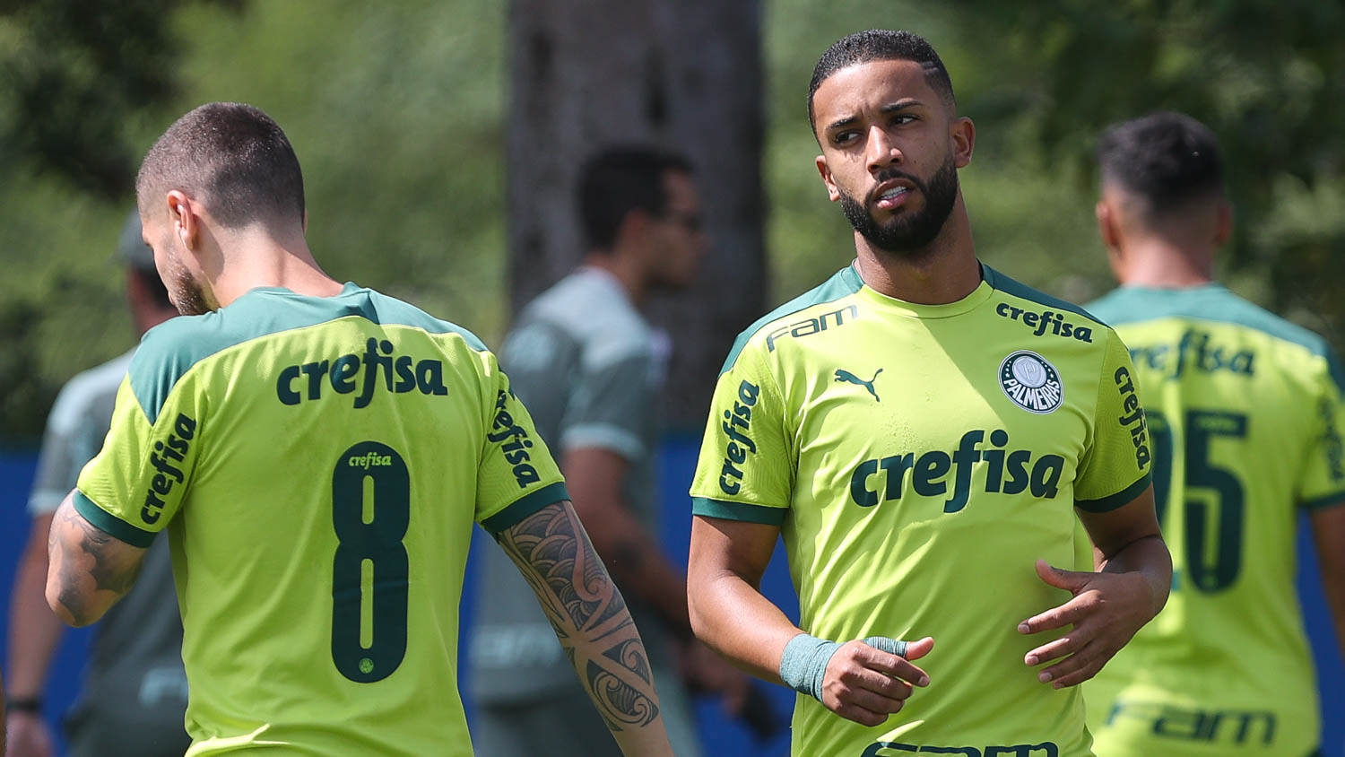 Jorge, lateral do Palmeiras (Foto: Divulgação)