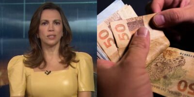 Ana Paula Araújo deu notícia no Jornal Nacional (Foto: TV Globo / Agência Brasil)