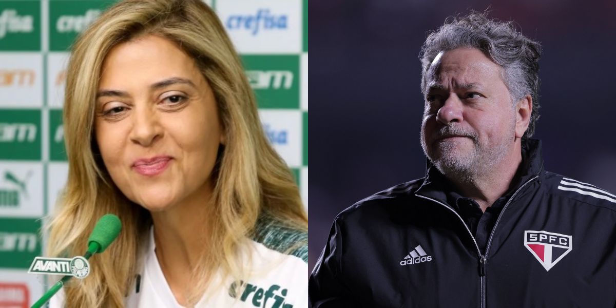 Leila Pererar arma contrato histórico ao Palmeiras (Reprodução: Montagem TV Foco)