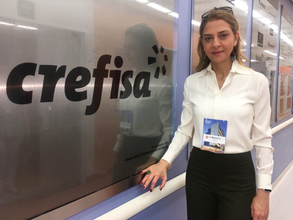 Leila Pereira é hoje também presidente da Crefisa (Foto: Divulgação)