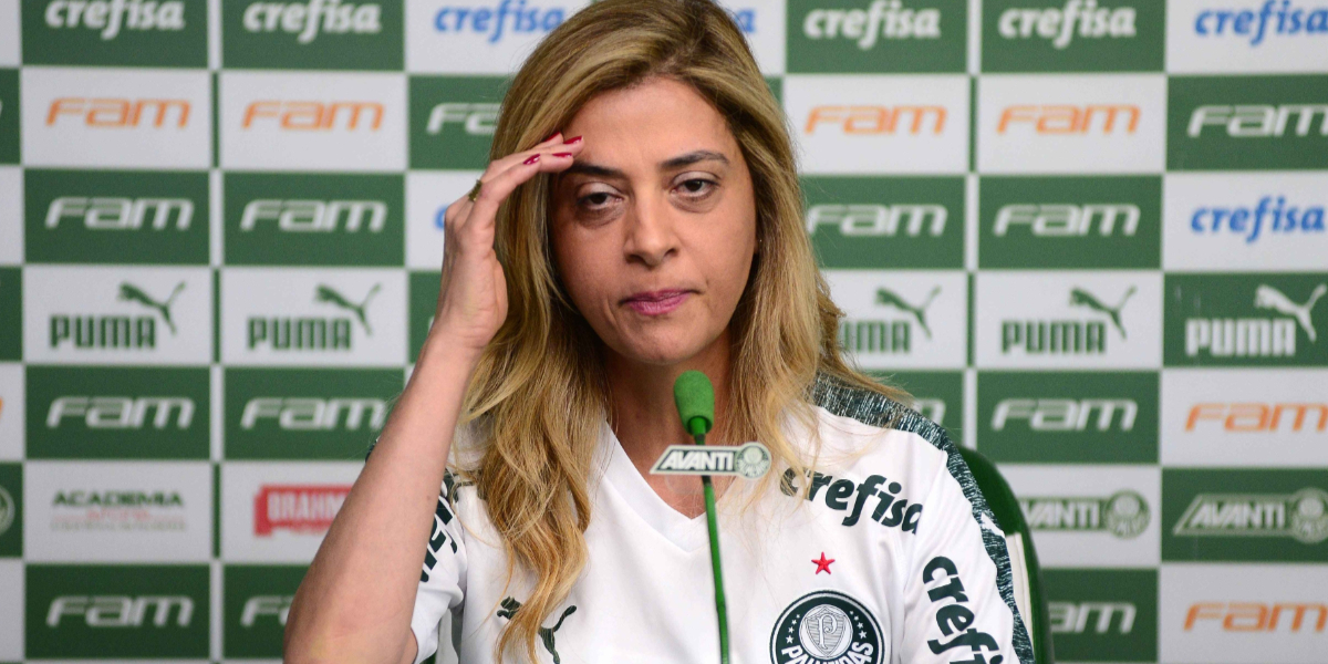 Leila Pereira quer Abel mais 3 anos no Palmeiras (Foto: Divulgação)