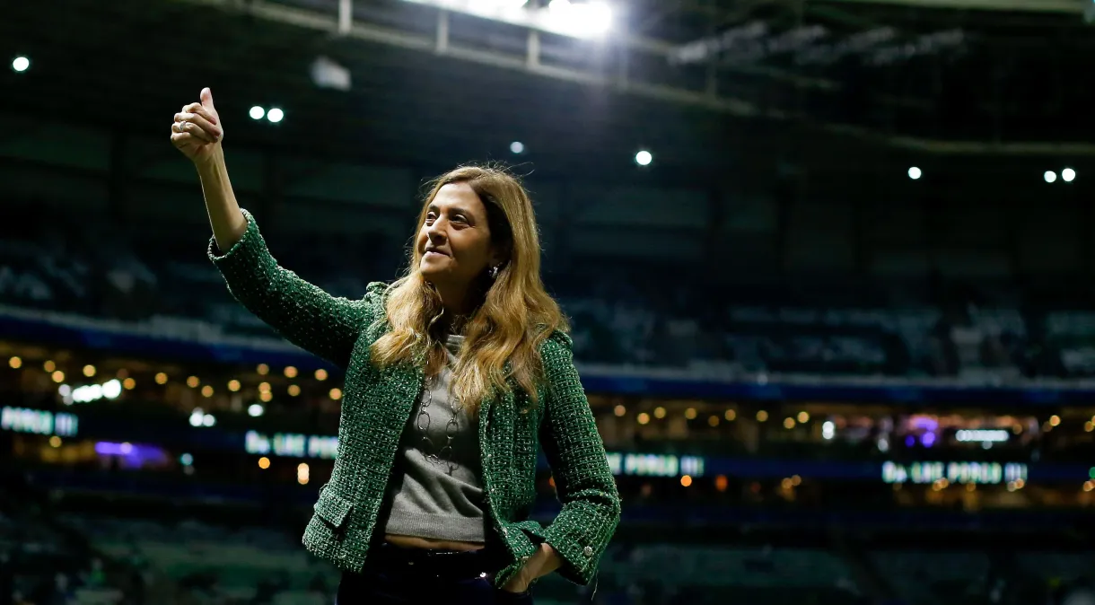 Leila Pereira comenta sobre o tópico SAF no Palmeiras (Foto: Divulgação)