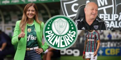 Imagem do post Rasteira de Felipão e chegada de joia do Fluminense: Leila crava 2 reviravoltas ao Palmeiras em 2024