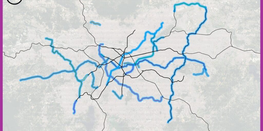 Linhas e estações em projeto em 2024 (Foto: Jean Carlos/Metrô-CPTM)