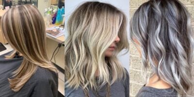 Mechas de cabelo para disfarçar o grisalho (Foto: Reprodução/ Internet)