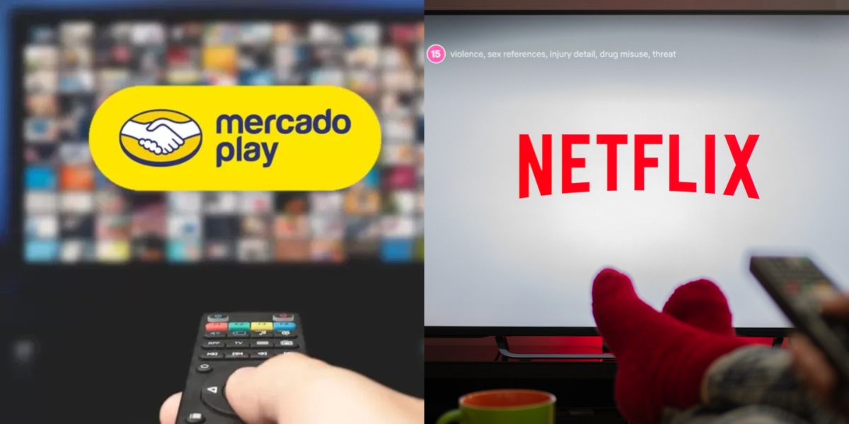 Mercado Play e Netflix - (Foto: Reprodução / Internet)