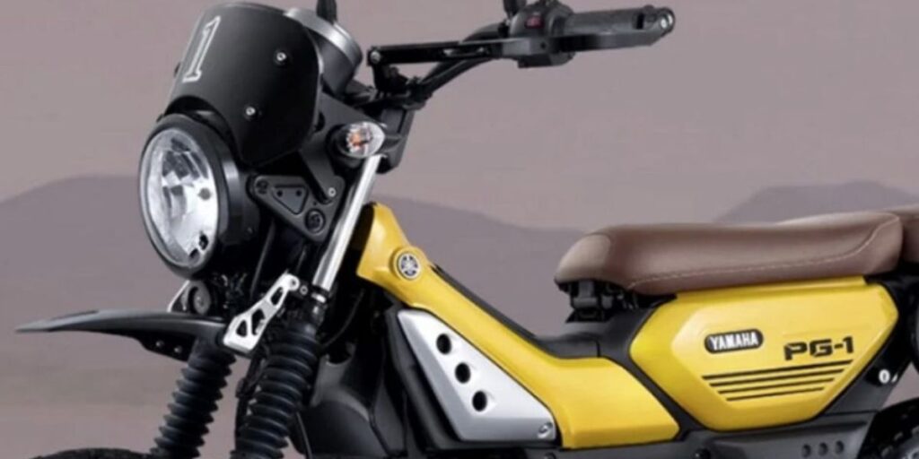 Nova moto PG-1 2024 (Foto: Reprodução / Yamaha)