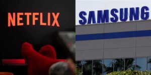 Logos da Netflix e Samsung - Foto: Montagem