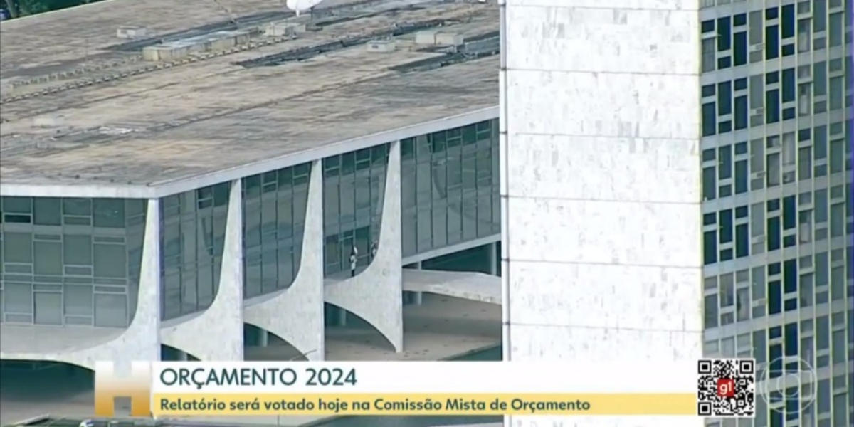 "Jornal Hoje" adiantou novidades sobre o orçamento de 2024 (Foto: Reprodução/TV Globo)