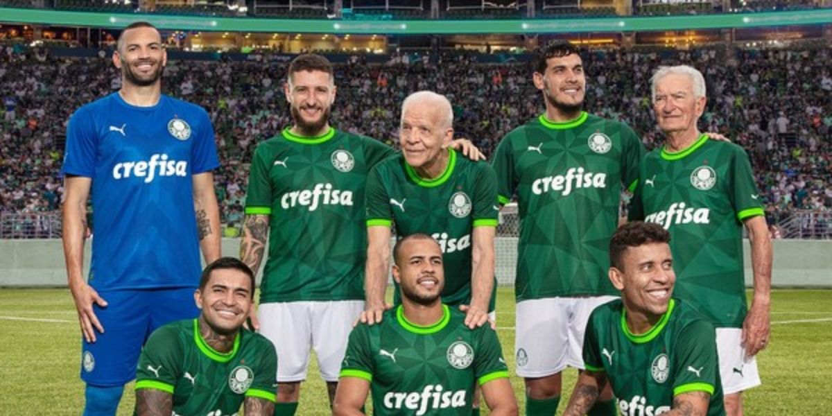 O Palmeiras tem contrato com a Puma até 2024 (Reprodução: Internet)